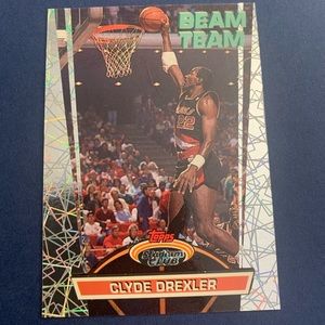 1993 Stadium Club Clyde Drexler Beam Team Members Only #4